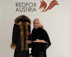 Raphaela Scherkl beim „Red Fox Austria Award“